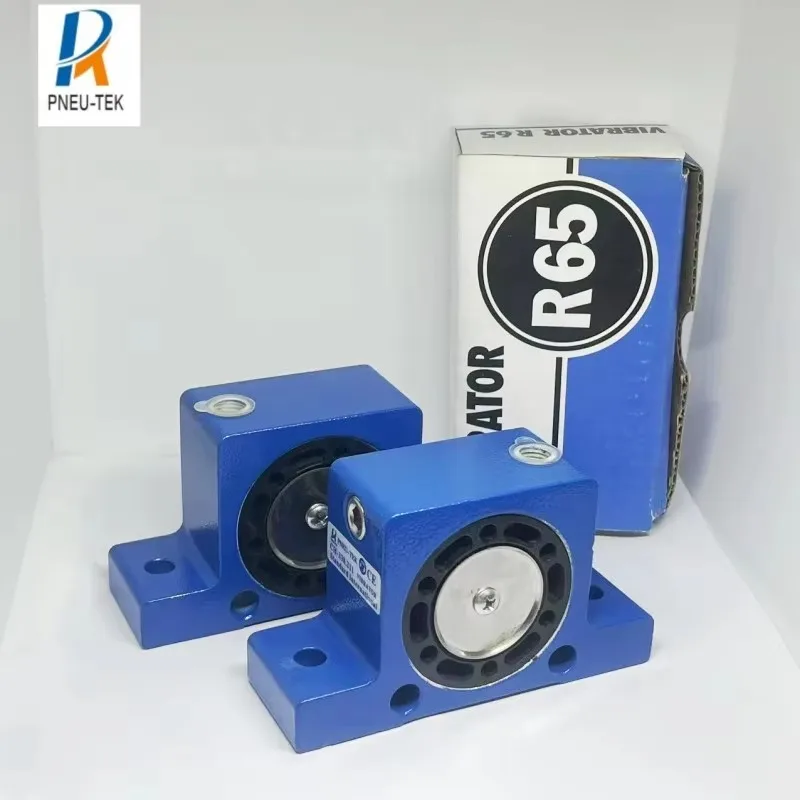 Pneumatic Roller Vibrators R65 High Power No Lubrication Required Very Quiet for Industrial Use