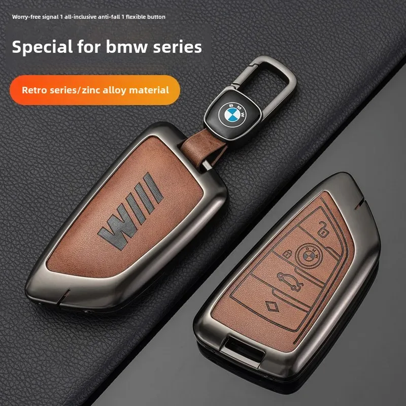 Bmw Key Cover 1 Series 2 Series 3 5 6 7 X1 X3 X5 Shell Buckle 530/325li Men's 24 Models X