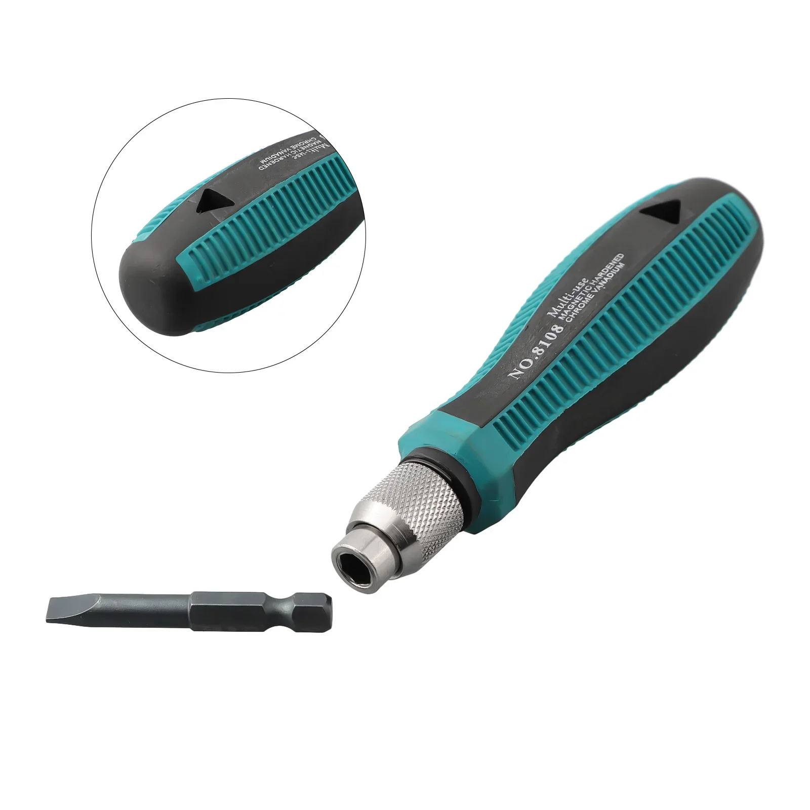 1pc 1/4\'\' Hex Screwdriver Handle Magnetic Screw Driver Bits Holder Self-Locking Adapter For Screwdriver Bits Socket Wrench Tools