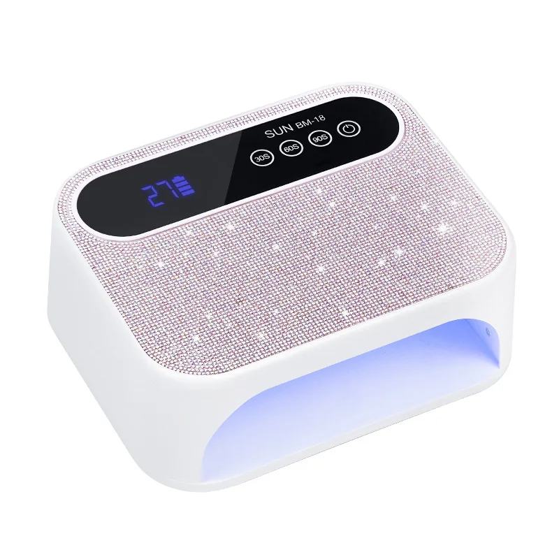 Professional Hand Pillow Large Space Nail Dryer 90 Led Nail Dryer UV Lamp for Curing All Gel Nail Polish Motion Sensing Manicure