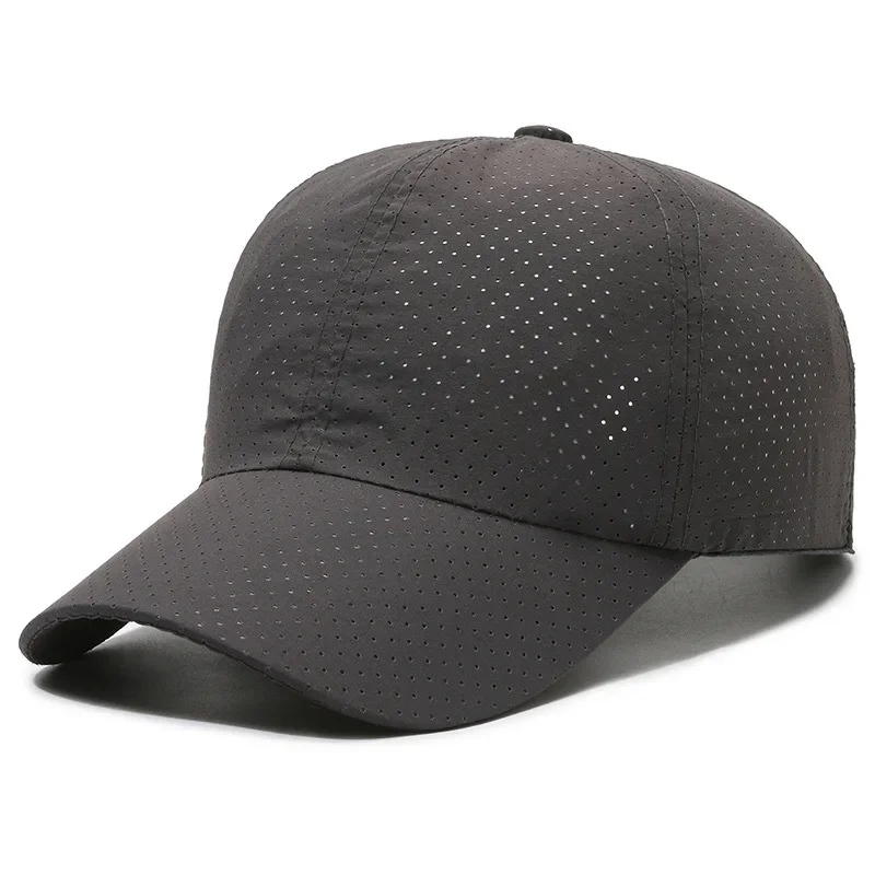 Men Summer Waterproof Quick Dry Mesh Baseball Cap Outdoor Sport Breathable Golf Fishing Hats