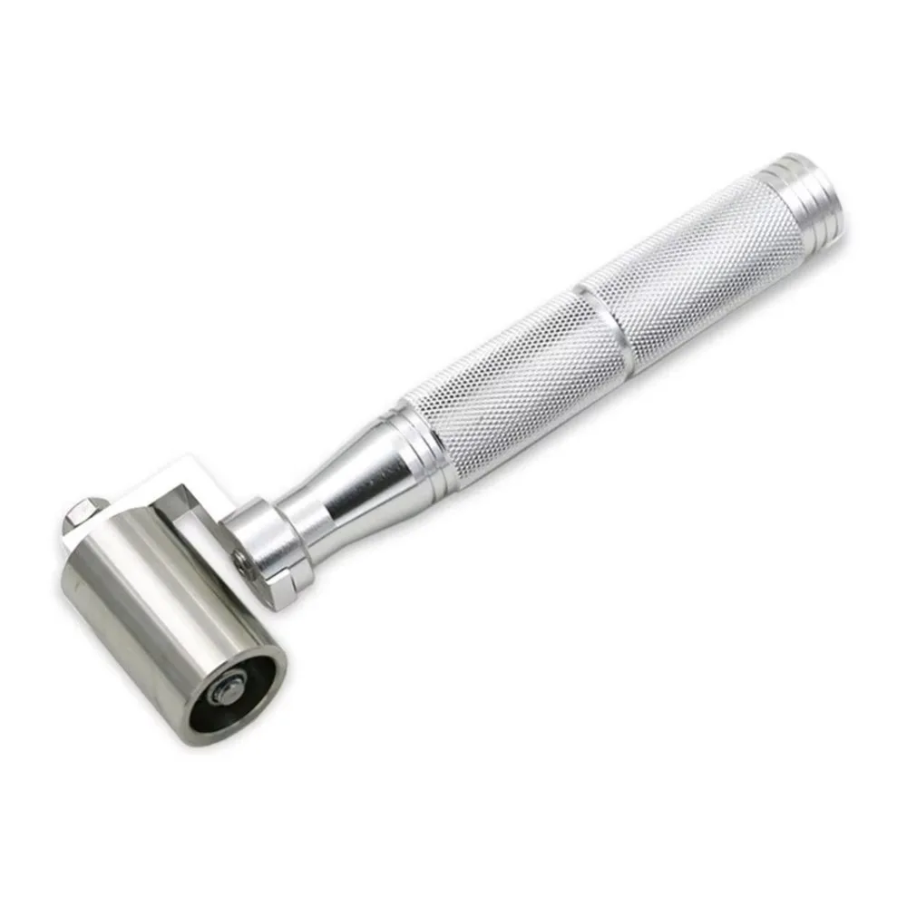 Stainless Steel Flat Pressure Roller Aluminum Alloy Handle Flat Seam Wallpaper Seam Roller Paint Plate Seam Rolling Tool