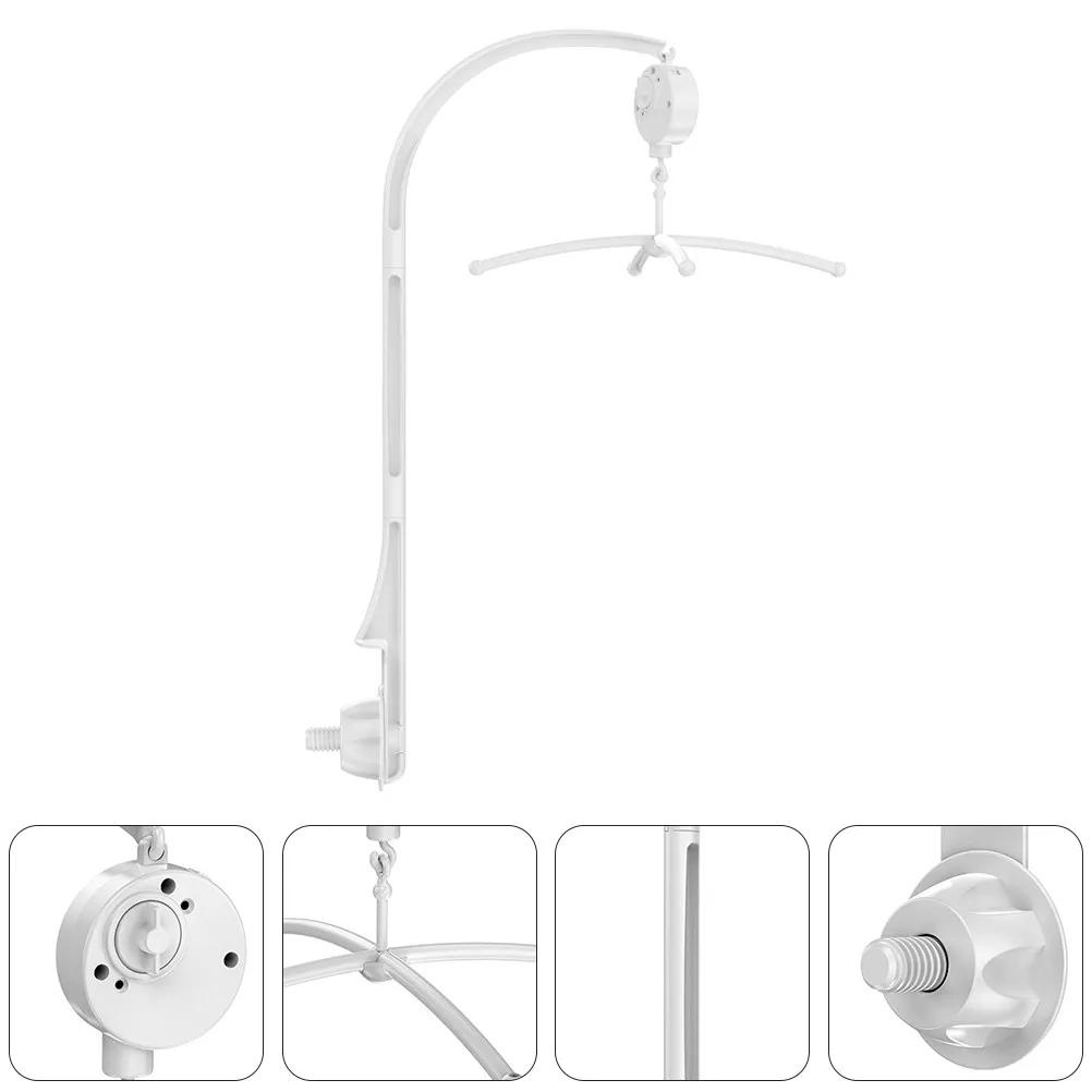Soporte de Plástico Premium para Móvil Musical de Cuna, Fácil de Fijar, para Campana de Cama Infantil, Soporte para Caja de Música