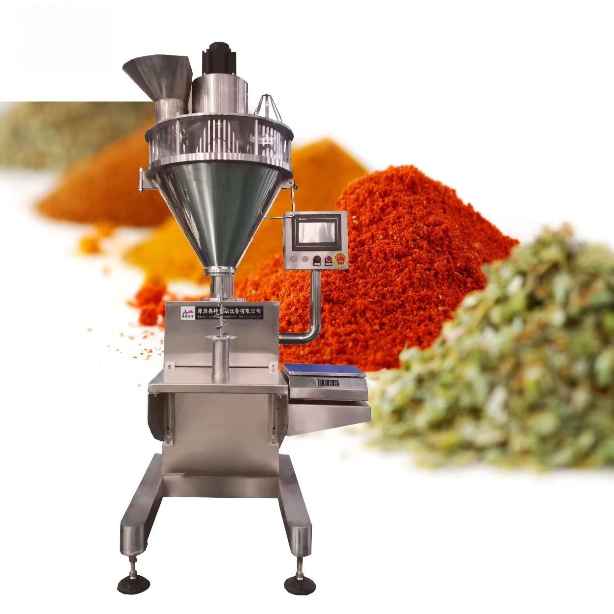 Servo Drive Economic Price High-Accuracy Powder Spice Filling Machine Auger Filler