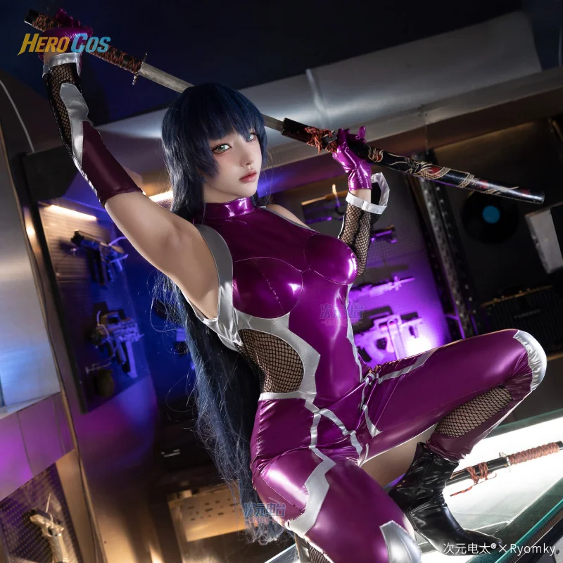 

Taimanin Asagi ZERO Igawa Asagi Cosplay Costume 3D Jumpsuit Catsuit Sexy Women Halloween Carnival Uniforms Anime Clothing HERO C