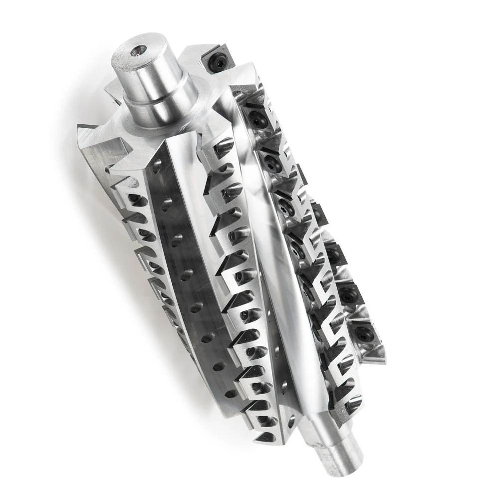 Lanyuxuan XPtools Woodwork Cutter Head Spiral Helical Cutterhead For Woodworking Machine
