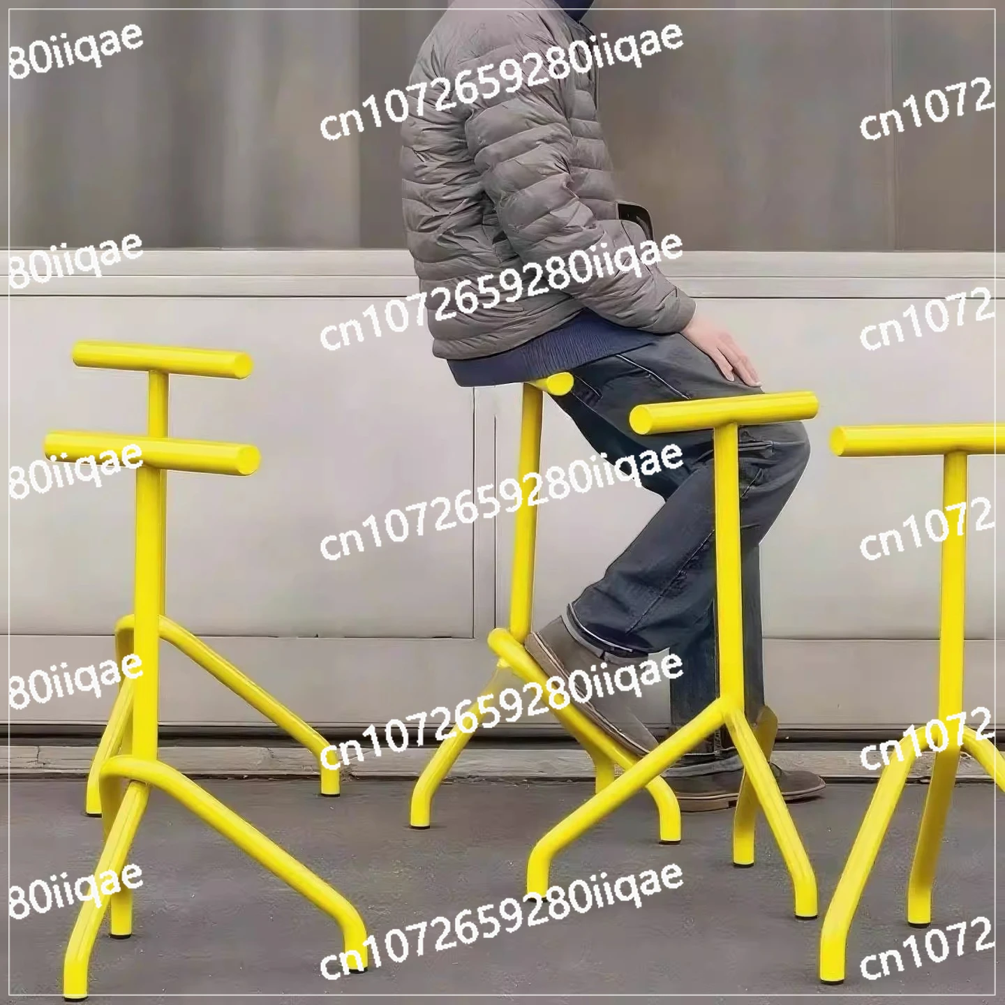 Sillas de bar de ocio al aire libre, restaurantes modernos simples, cafeterías, tiendas de té con leche, sillas altas de bar