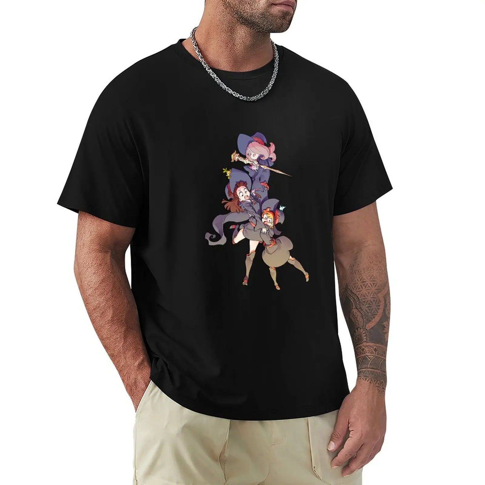 

Little Witch Academia T-Shirt Regular Fit Plain Tee Shirt