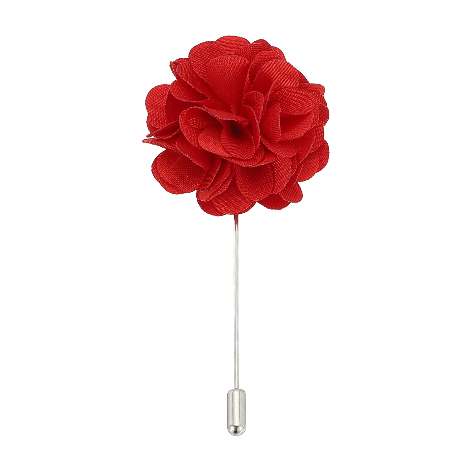 1 broche de flor para hombre, pin de solapa con flor de camelia para traje, boda, graduación, aniversario, accesorios de vestimenta