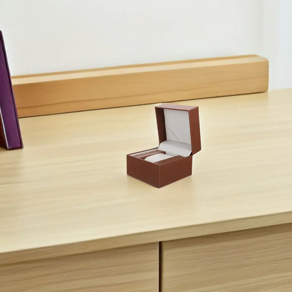 

Portable Watch Storage Box Jewelry Organizer Travel Case for Men Women Small Accessories Display and