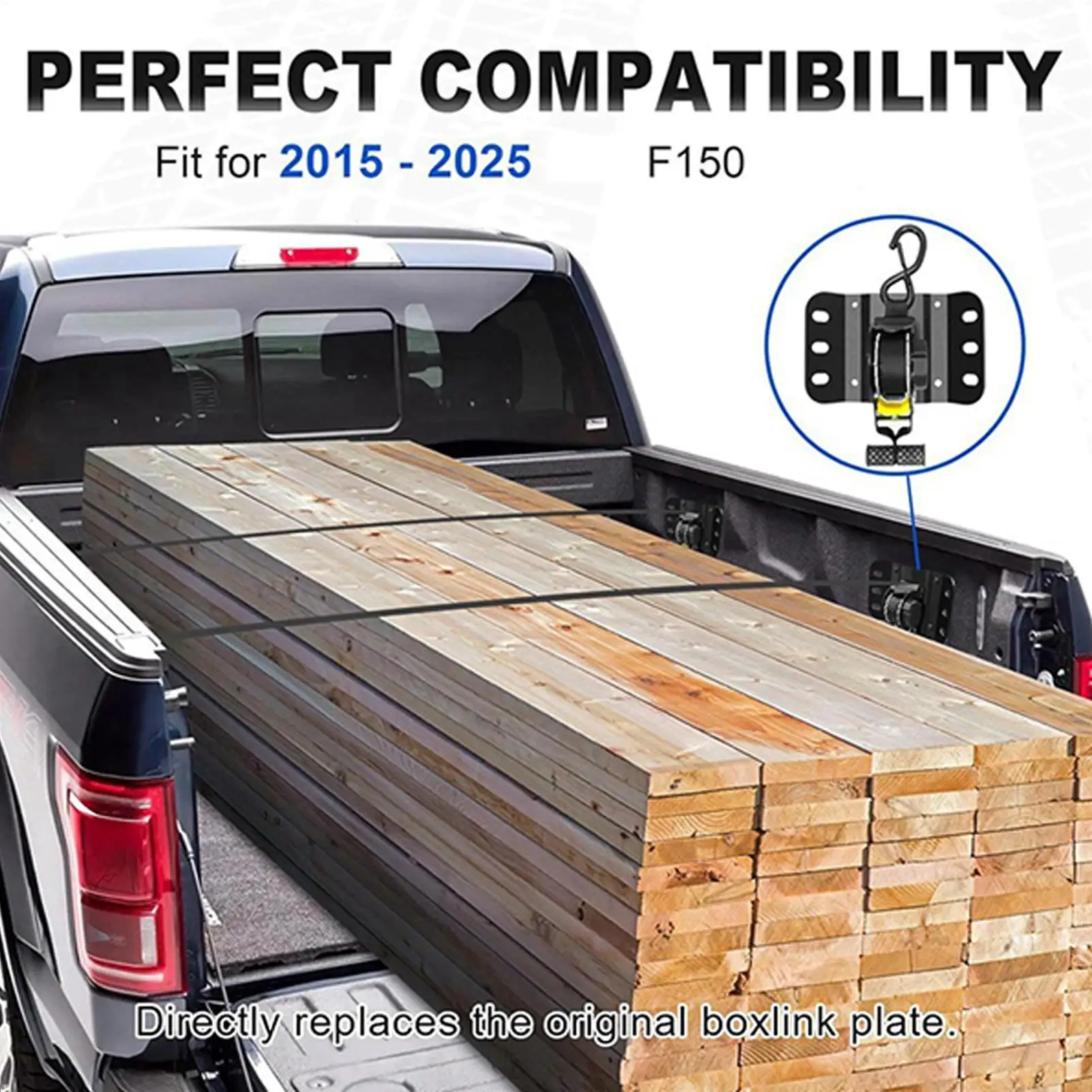 Pasy mocujące z napinaczem samozwijającym się, akcesoria do ładunku w kieszeni ładunkowej ciężarówki, motocykla, samochodu, kajaka, roweru, przyczepy.