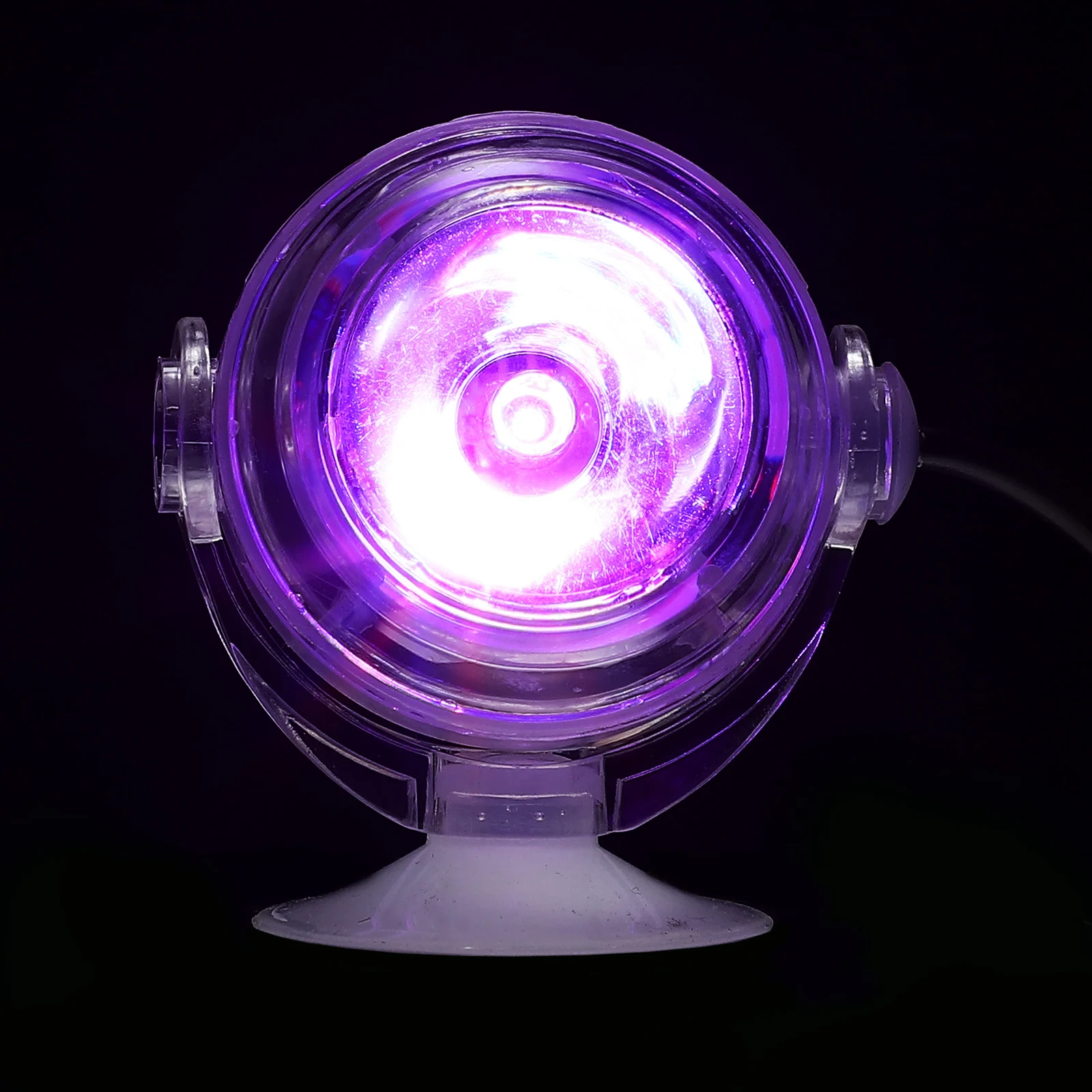 

Underwater Spotlights Fish Tank Led Lamp Aquarium Light 7 Colors Suction Cup ABS Material High Brightness Strong Penetrability