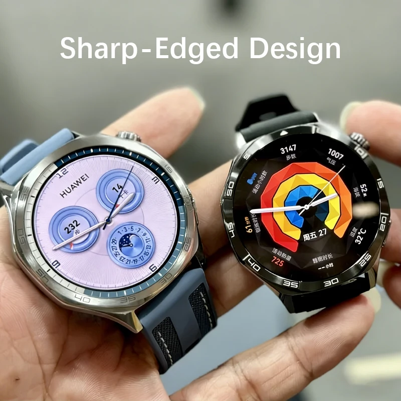 Reloj inteligente HUAWEI WATCH GT 5 de 46 mm, pantalla AMOLED de 1,43 pulgadas, batería con 14 días de duración, salud femenina, monitor del sueño, salud cardíaca, 5 ATM/IP69K, NFC, Bluetooth 5.2, GPS/GALILEO, iOS y Android. 3