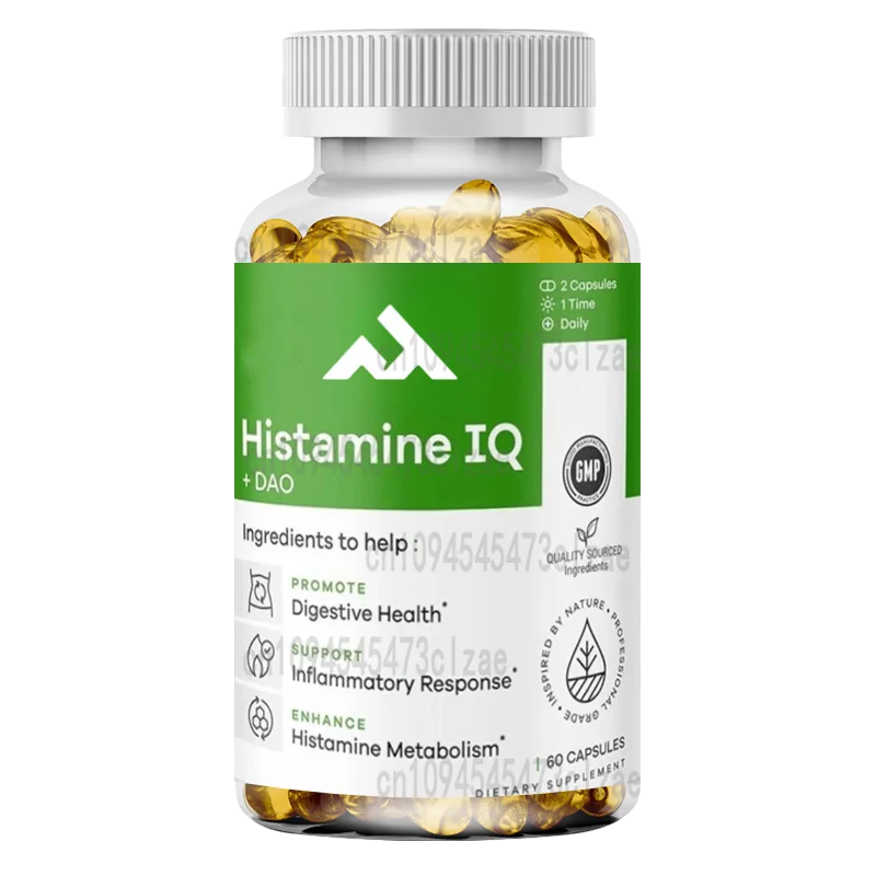 

Diamine Oxidase Supplement - DAO Supplement Histamine and Immune Support -60 Capsules