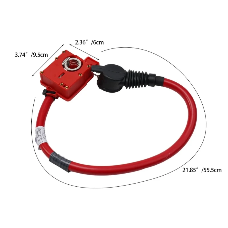 242D البطارية الإيجابية محطة سلك كابل استبدال كابل طرفي إيجابي اكسسوارات السيارات ل E82 F06 F07 F10 #6