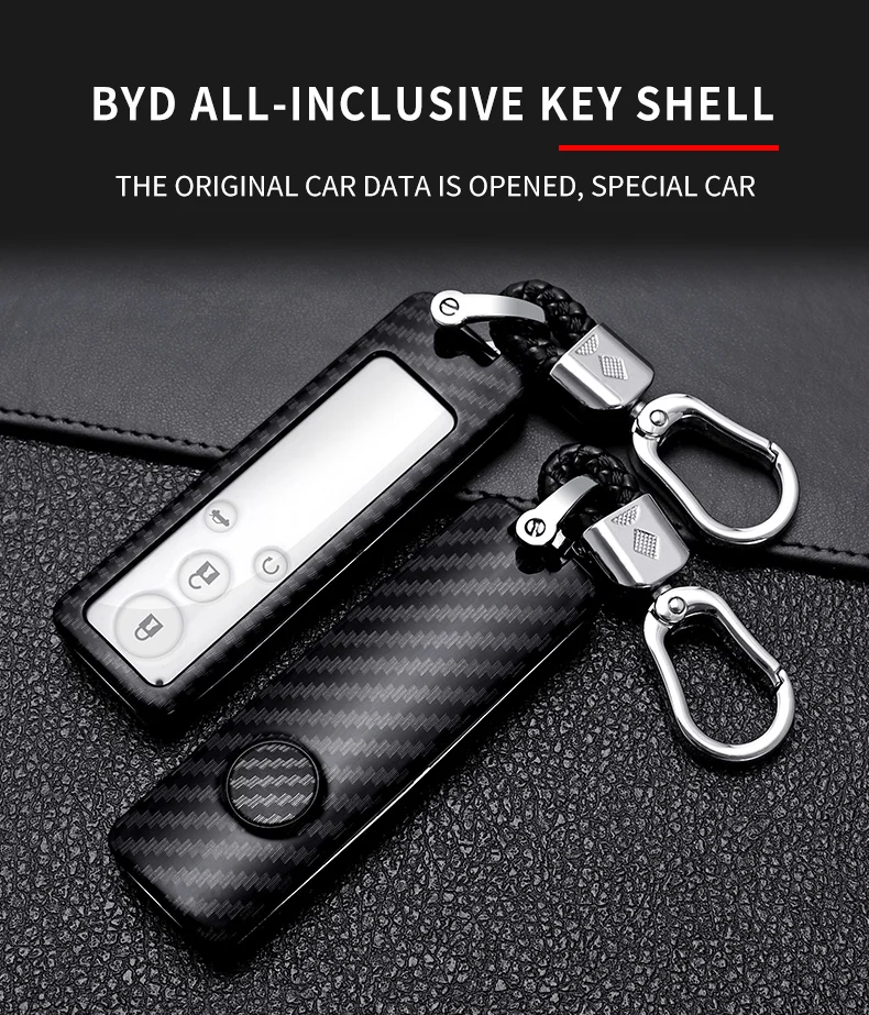 

1PCS Premium Protection and Unmatched Style for Your BYD Car Keys: Deluxe Key Covers Available in Unique Styles C and D