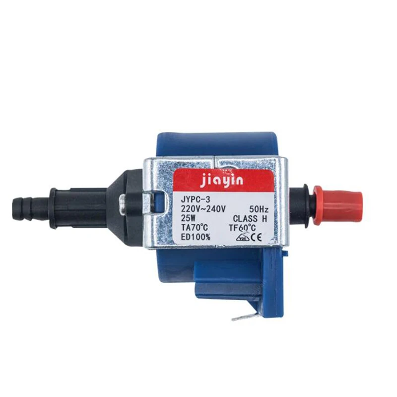 

AC220-240V JYPC-3 25 Вт мини-электромагнитный насос плунжерного типа соленоидный насос для паровой швабры Philips/ирон/отпаривателя для одежды/кофе