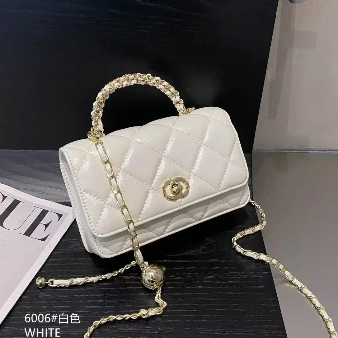 

Popular Classic Women's Messenger Bag In Leather Luxury Brand Famous Designer Elegant Crossbody Handbag For Ladies