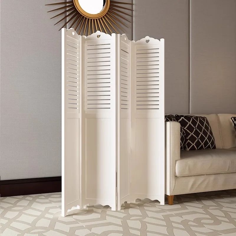 Перегородка-экран, сломанный экран, простой складной, экологически чистый, пасторальный, модный, для гостиной, водонепроницаемый, для белой спальни