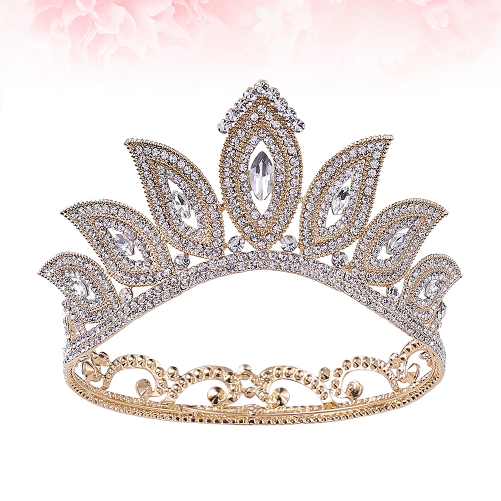 

The Crown Baroque Hair Accessories Headwear European and American Rhinestone Bridesmaid