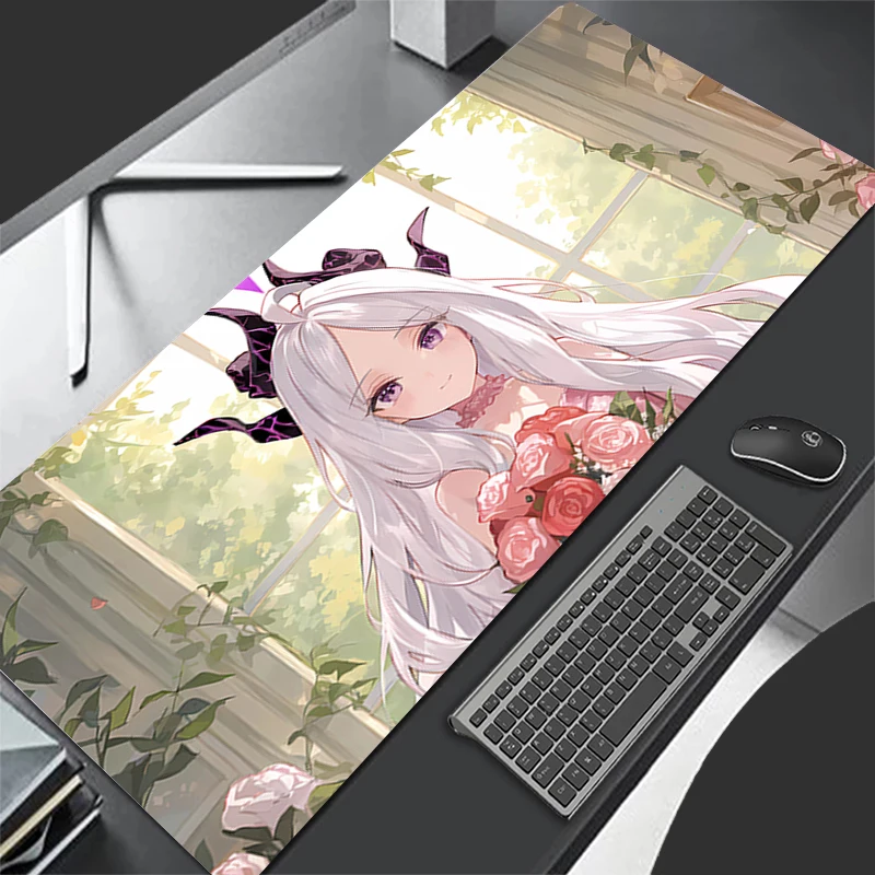 Mousepad Computer Gaming Accessories Keyboard Pad Office Rubber Mouse Pad Decoracion B-blue Archive Sorasaki Hina Desk Mouse Mat