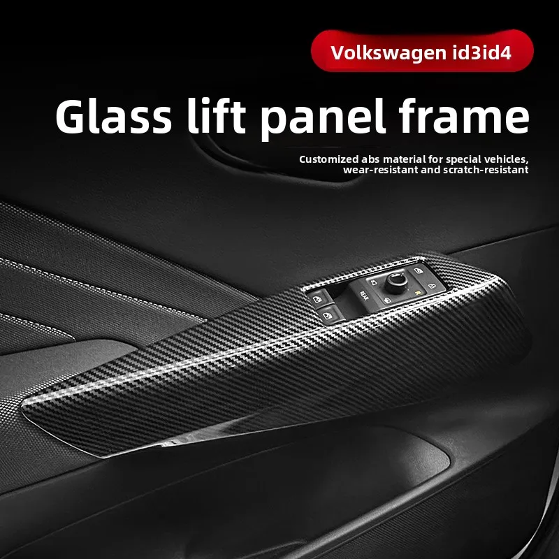 

Car Door Window Lift Panel Door Armrest Panel Protective Modification Interior for Volkswagen ID.3 ID.4X CROZZ