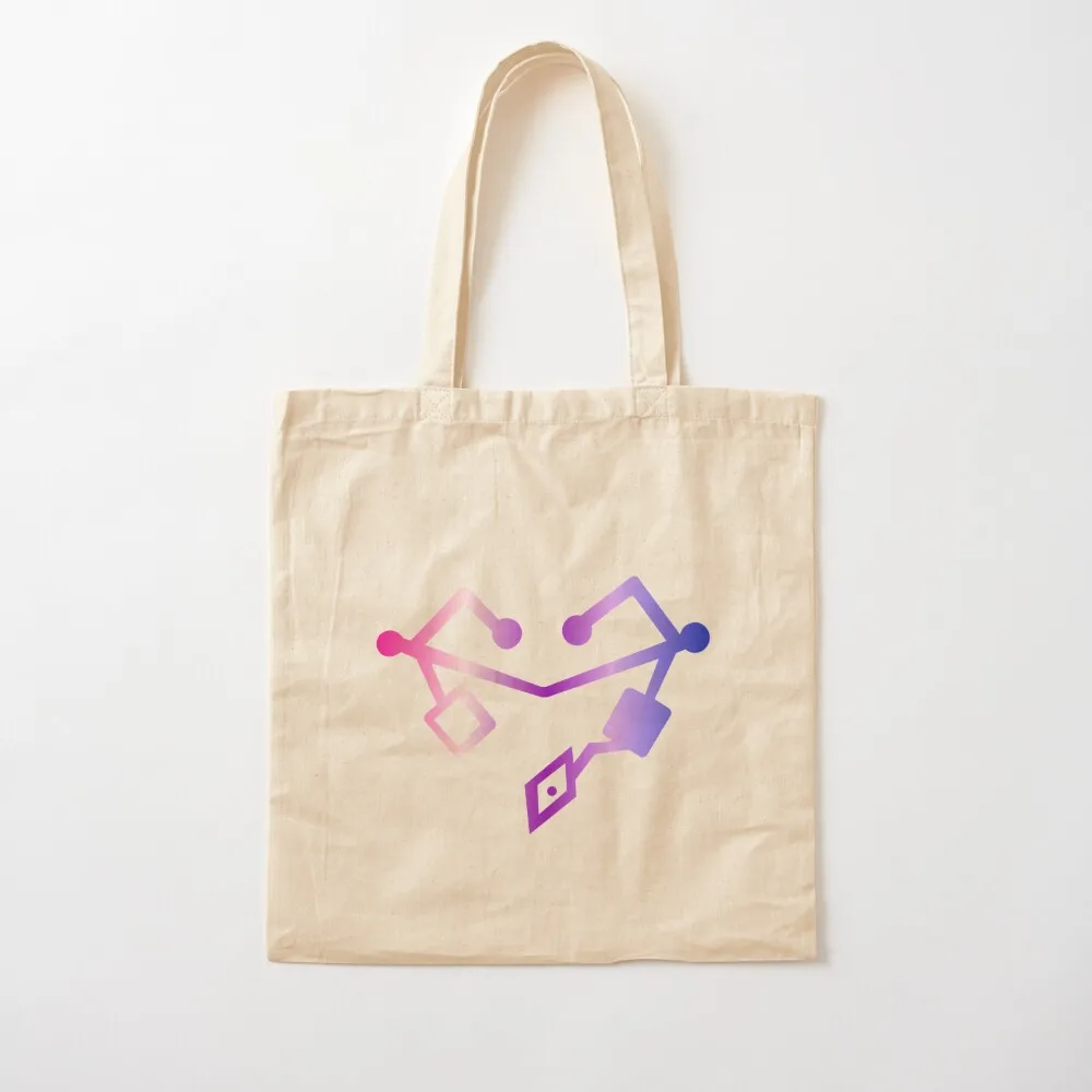 

She Ra's Failsafe Bi Pride Tote Bag Candy bags Women's beach bags cute pouch bag Canvas Tote Bag