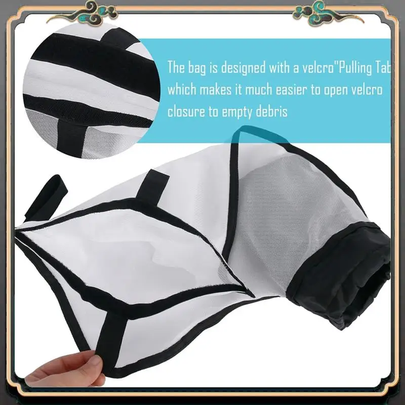 B11A-2Pcs حقيبة منظف حمام السباحة لمنظف حمام السباحة الأوتوماتيكي Pentair Racer 360228 & LS 360330، كيس تنظيف حمام السباحة المكنسة للحطام