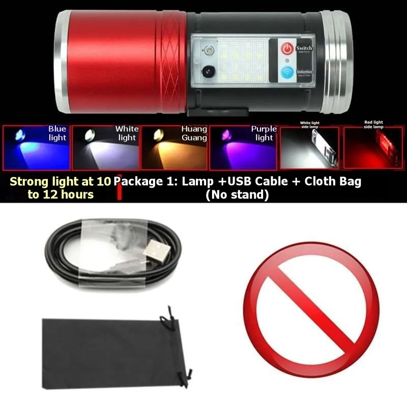 【now-save】multi-purpose-durable-aluminum-alloy-high-power-led-flashlight-with-usb-charging