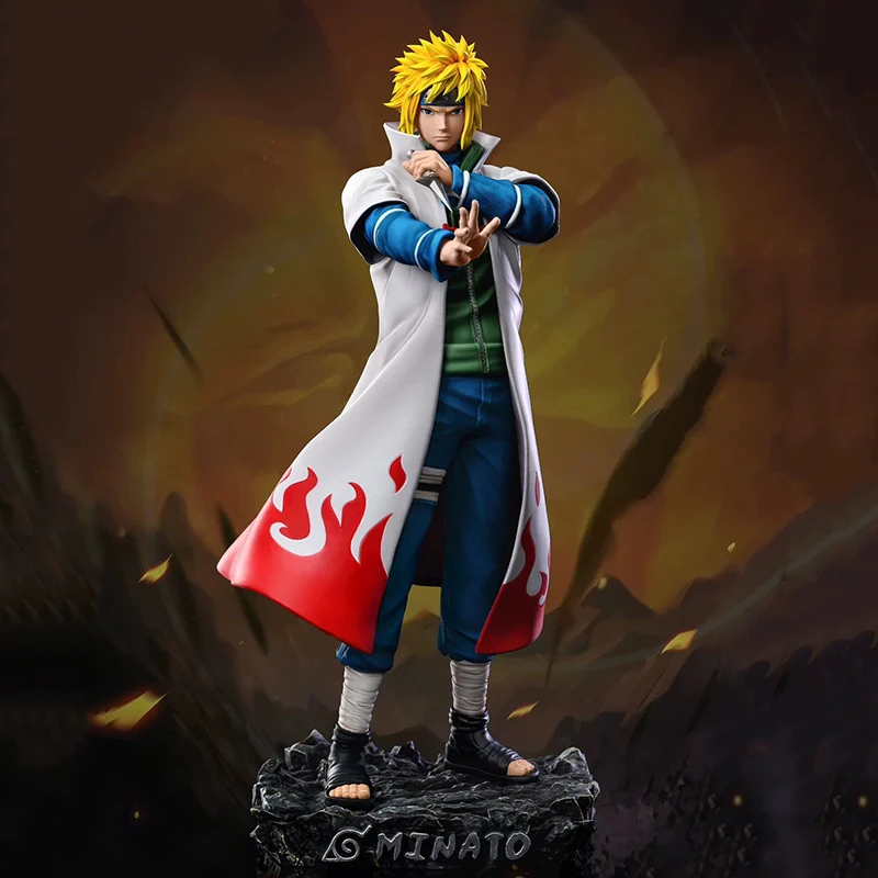 25ซม.อะนิเมะNARUTOตัวเลขLF Uzumaki Naruto Action Figures Fourth Generation PVCคอลเลกชันรุ่นของเล่นวันเกิดสําหรับของขวัญเด็ก