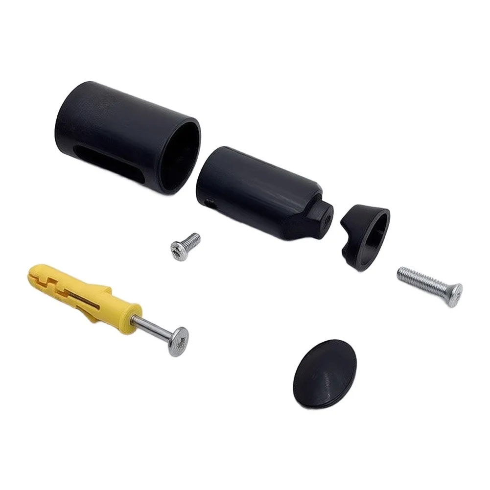 4PCS Adjustable Radiator Bracket Kit for Towel Warmers ABS Construction Fits Wall Distances from 7.5 cm to 9.5 cm