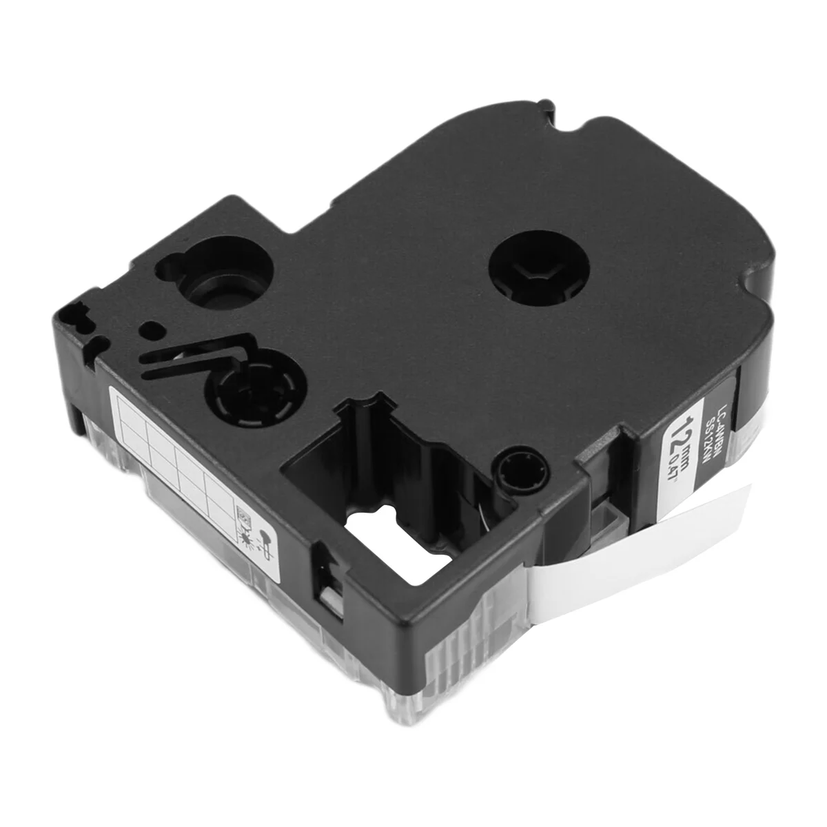 

AB06 5 шт. заменяют -4WBN LC-4WBN9 (SS12KW) ленты для этикеток для LabelWorks LW300 LW400 LW500 LW700, черный на белом, плата за 1/2 дюйма X 26,2