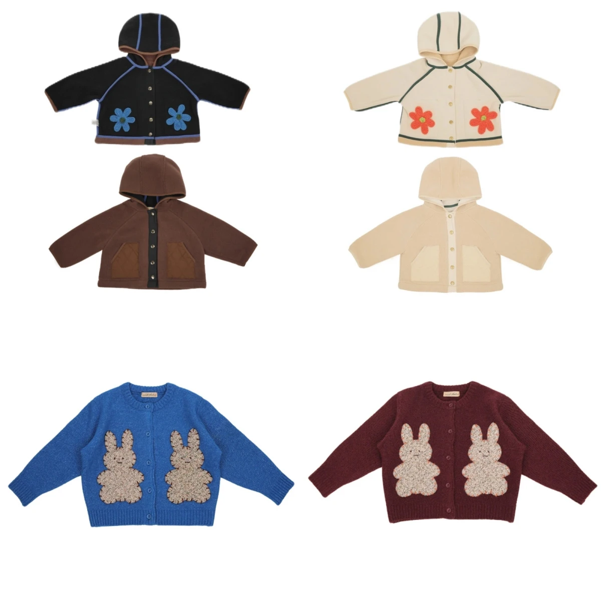 

Korean Kids Clothes 2024 New Autumn Winter Baby Boys Girls Christmas Outwear Cardigan Pants Children's Outdoor Clothings