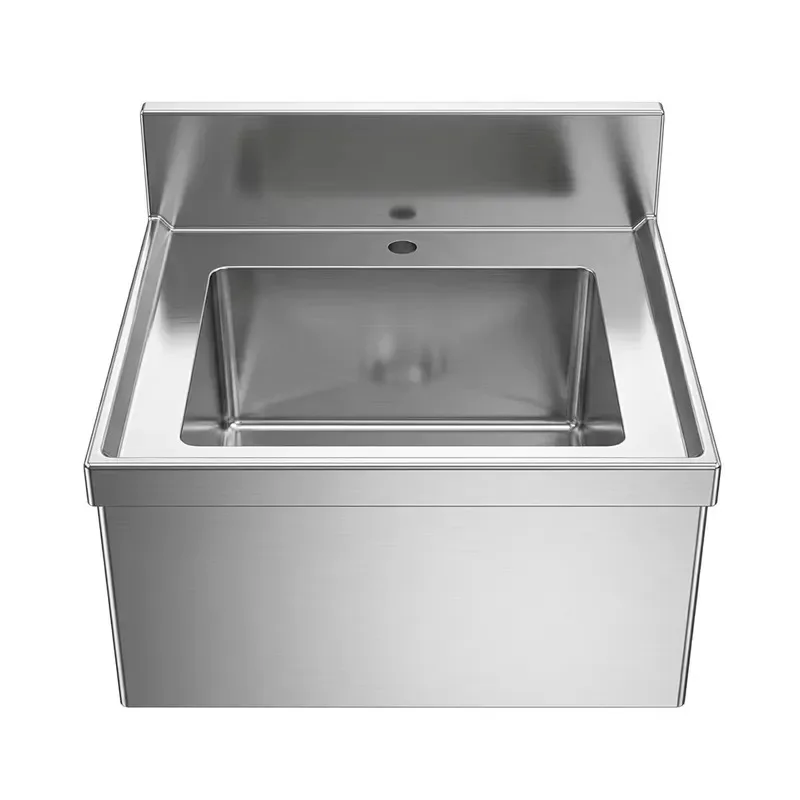 for Modern Vandal Resistant Stainless Steel Single Sink Easy Cleaning Polished Matte Finish Suitable for Commercial Kitchens