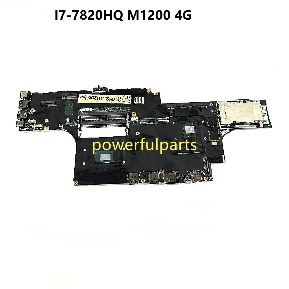 

Материнская плата для Lenovo ThinkPad P51 DP510 NM-B041 01AV361 i7-7820HQ M1200 4G, в хорошем рабочем состоянии