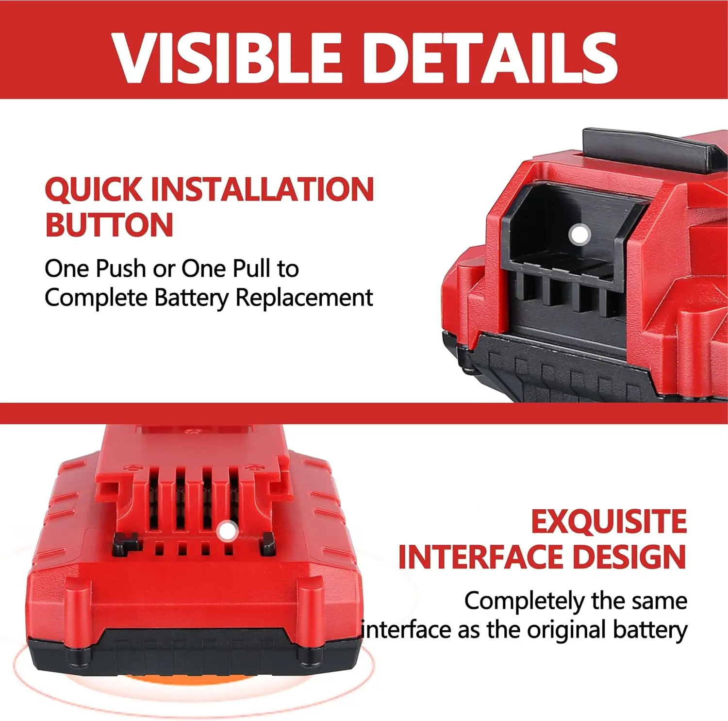 Replacement for Porter Cable 20V 3.0AH PCC680L Battery and PCC692L Charger Compatible with PCC685L PCC681L PCC682L Power Tool