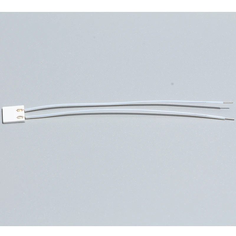 セラミック加熱プレート,5x5x2mm,高温,3.7v,1.3w/5v,2w/9v,8w/12v14w