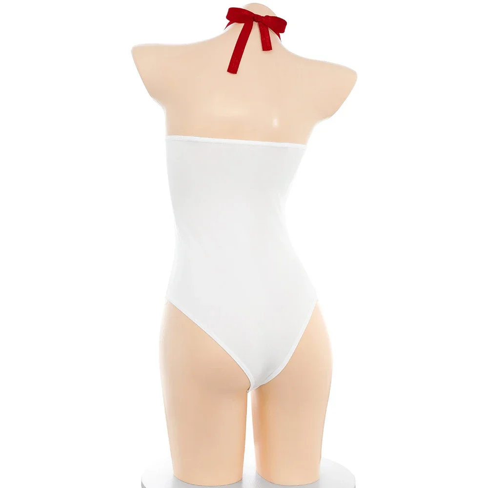 Anime Girl Heartbeat Value Cut Off Bodysuit Uniform Outfits Cosplay Costume Sexy Hollow See Through Underwear Nightwear Lingerie view 2
