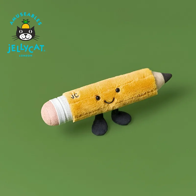 

Плюшевая игрушка-карандаш Jellycat (Великобритания), мягкая игрушка-компаньон, подарок на день рождения, новинка осени/зимы