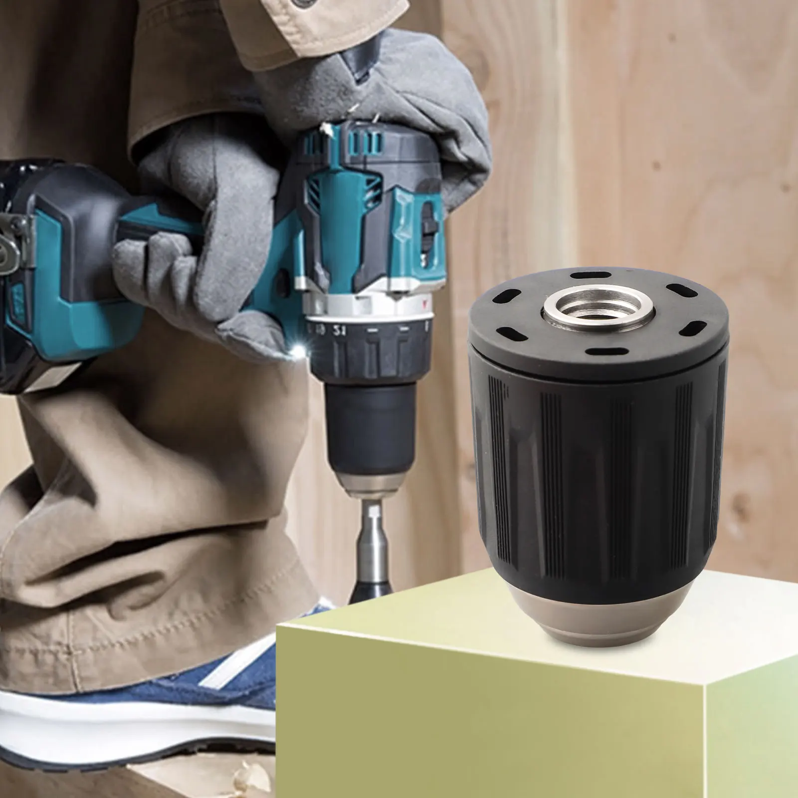 

Bit Changing Drill Chuck Replacement DIY Projects Cost-efficient Solution Enhanced Performance DHP484 DDF446 1 2''