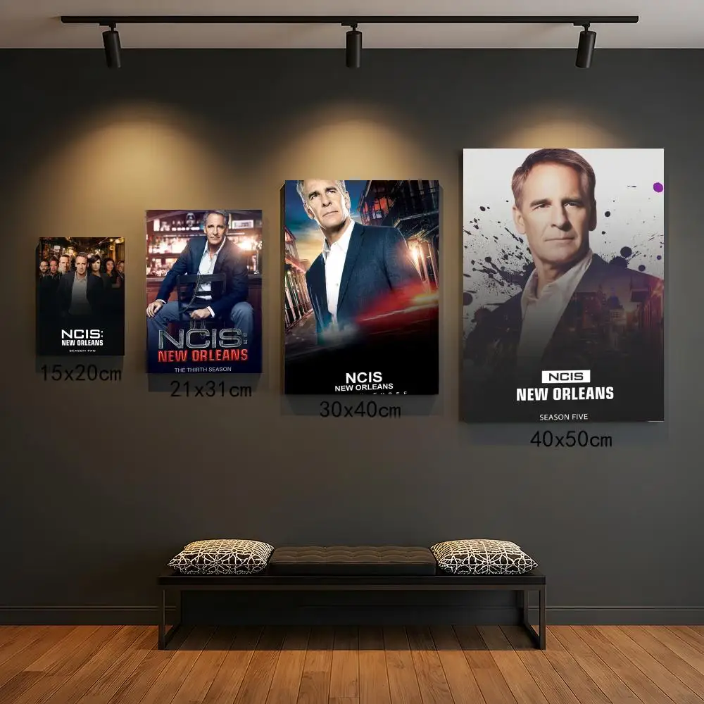 tv series N-NCIS New Orleans-S Painting Calligraphy Boho Botanical Decor for Living Room  Elegant Home Style