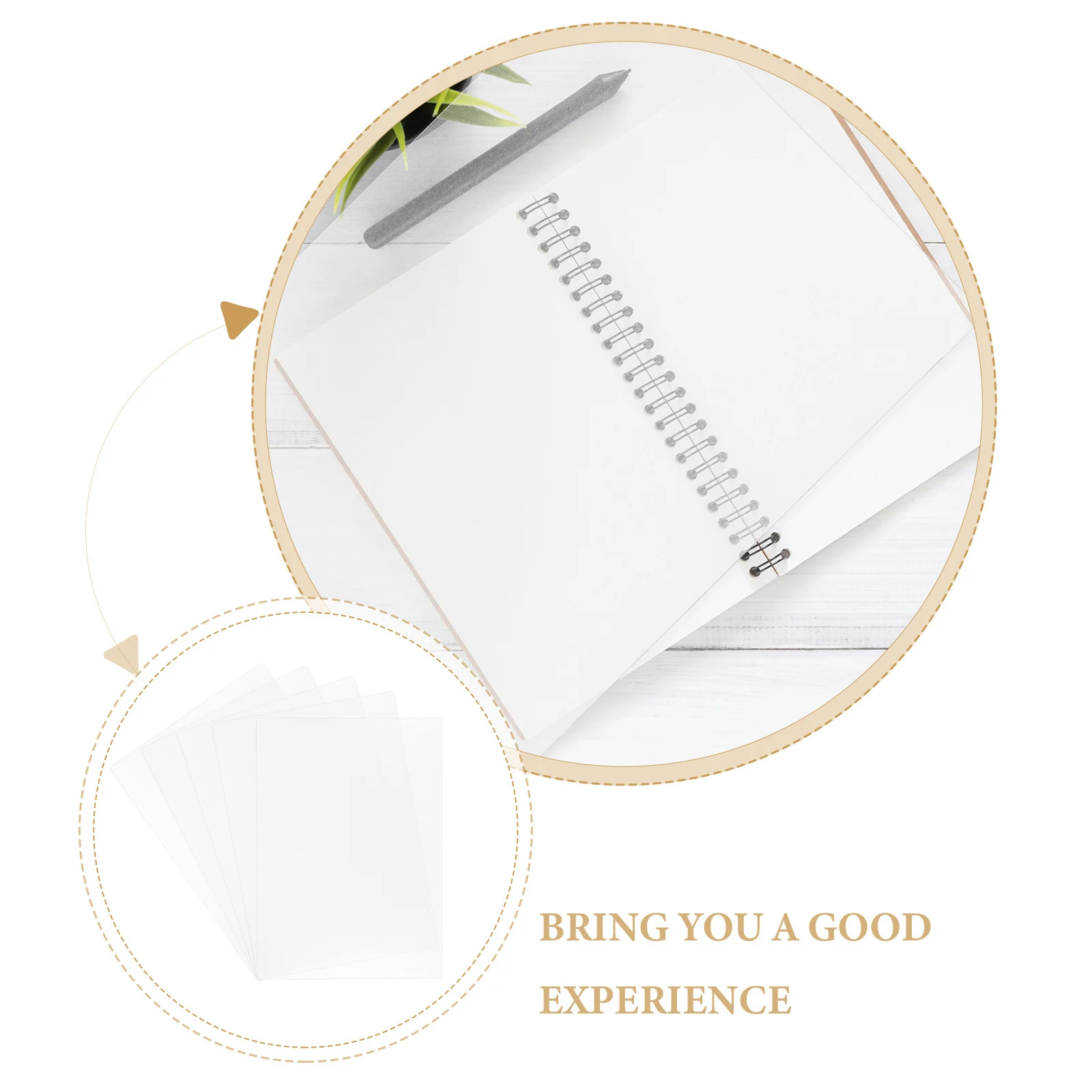 

Transparent Writing Board A3 Size PP Material Lightweight Portable Desk Pad for Home Office School Anti-Slip Writing