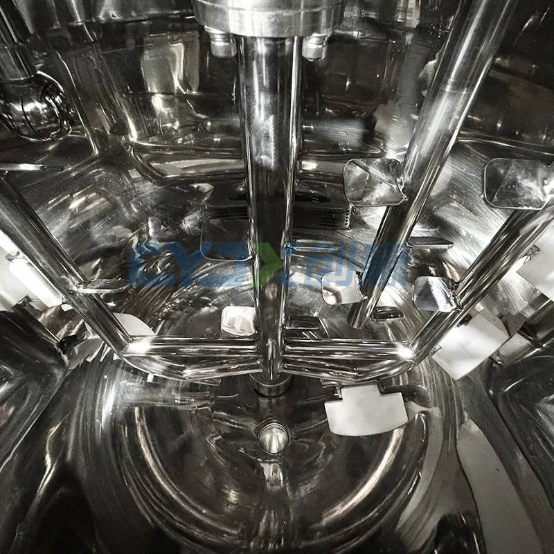 28L High Efficiency Electric Heating Automatic Mixing Equipment Toothpaste Making Machine Cosmetics Production Pump Motor Gear