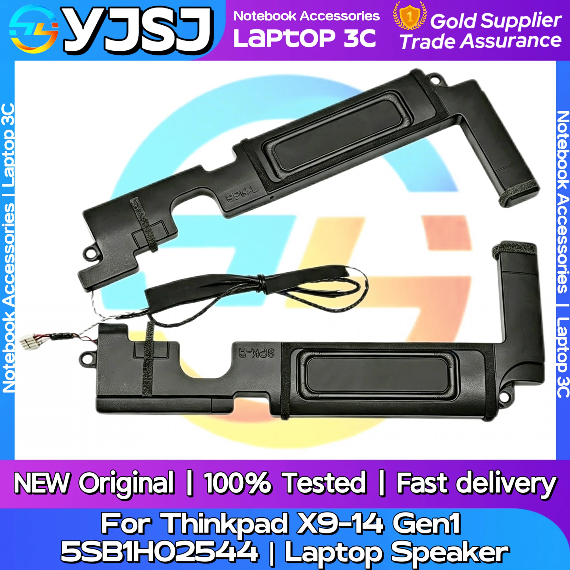 New Original Laptop Notebook Audio Speaker For Thinkpad X9-14 Gen1 Built-in Speaker Horn Audio  5SB1H02544