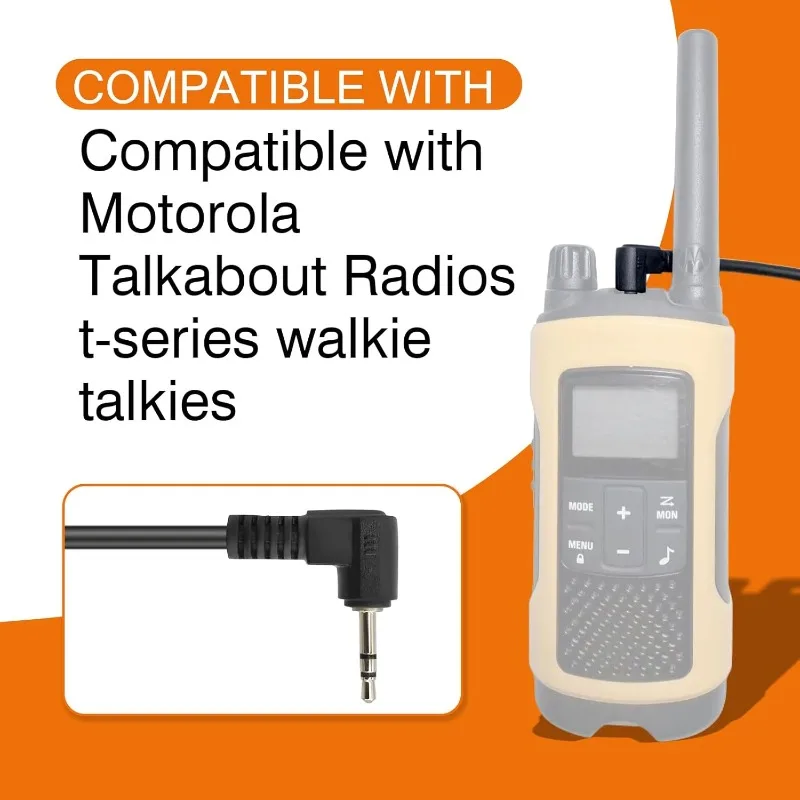 IP65 Waterproof Shoulder Mic 2.5mm Connecter Speaker Microphone for Motorola Talkabout T100 T200 T260 T265 T380 T400 T460 T600 T