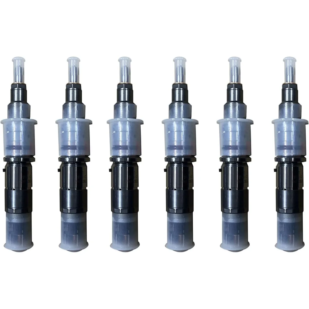 

Pack of 6 Fuel Injector 0445120059 0445120231 6754113011 6754-11-3011 For Komatsu PC200-8 Hitachi ZW180 Hyundai HL770-7A