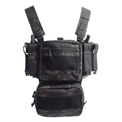 SOETAC Hunting Tactical Vest Molle System Chest Rig Magazine Pouch Airsoft Vests Men CS Wargame Waist Pack Gear