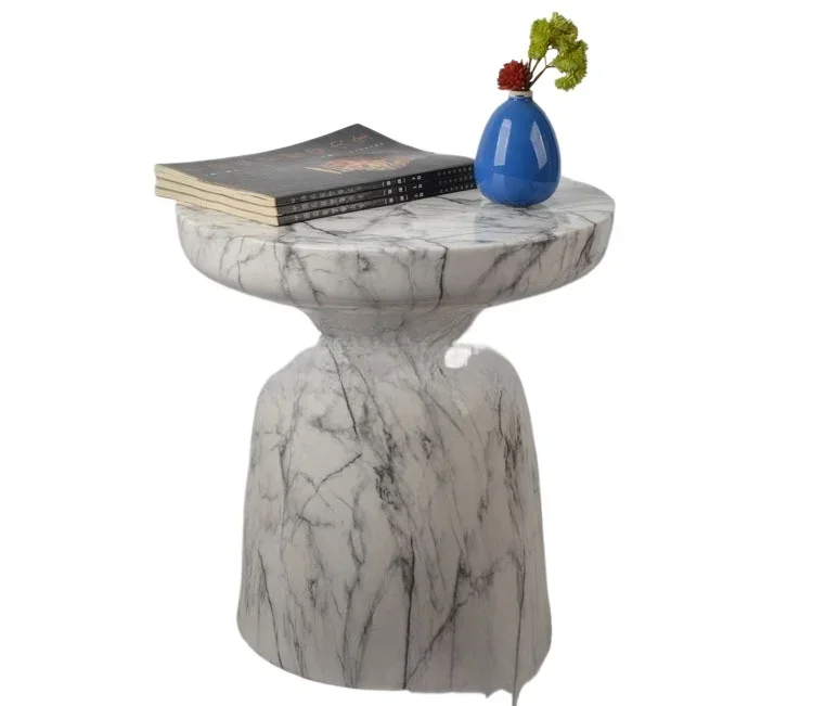 

Ceramic white marble pattern, Nordic modern home simplicity, ceramic table ornament