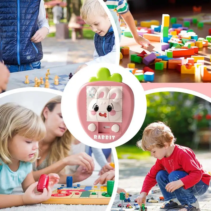 Puzzle di diapositive per bambini rompicapo Puzzle Puzzle rompicapo alla fragola per bambini di età superiore a 3 anni Puzzle di apprendimento educativo