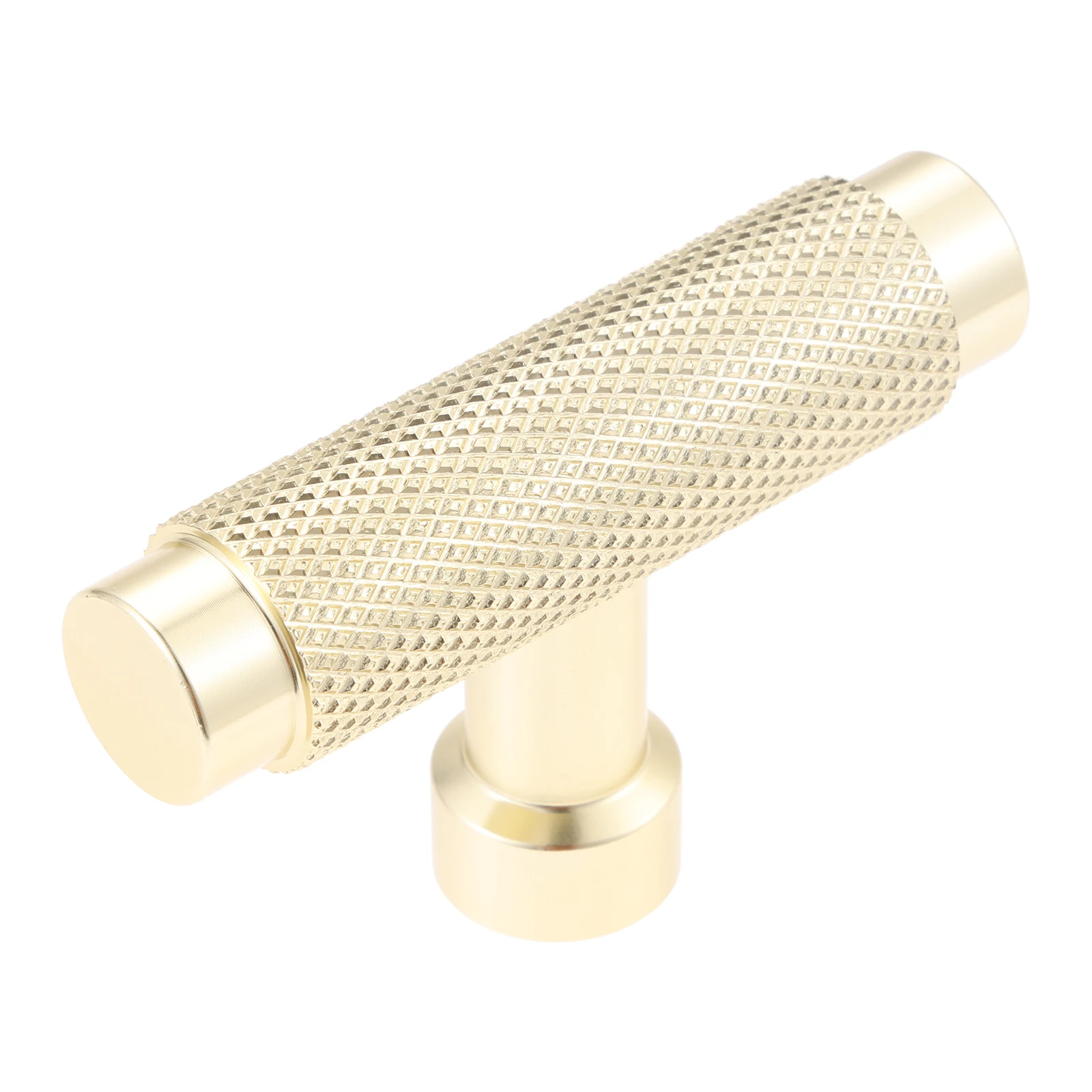 10Pcs Kitchen Cupboard Handles Black/Golden Knurled Handles and Knobs for Kitchen Bathroom Cabinets Dressers Accessories